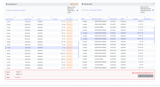Intercompany Matching